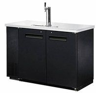 48" Single Tap Keg Beer Can Bottle Dispenser Refrigerator Stainless Steel Top UDD-24-48, Kegerator Fridge N5