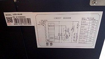 48" Single Tap Keg Beer Can Bottle Dispenser Refrigerator Stainless Steel Top UDD-24-48, Kegerator Fridge N7