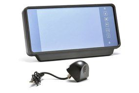 Rear View Safety RVS-FSeries Rear View Camera System (One (1) Camera Setup with 7" Clip-On Mirror Display) N3