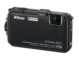 Nikon COOLPIX AW100 16 MP CMOS Waterproof Digital Camera with GPS and Full HD 1080p Video (Camouflage) (OLD MODEL) N12