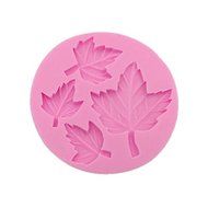 Generic Silicone Fondant Sugarcraft Mould Maple Leaves Mold Cake Decorating Tool N2