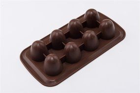 8 Cavity Round Silicone Handmade Cake Ice Pudding Soap Making Moulds N4