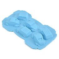 Sher Cars Shape Silicone 3D Mold Bakeware Dining Bar Non-Stick Cake Decorating Fondant Soap Mold Random Color