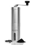 Nuvita Manual Coffee Grinder, Portable Coffee Mill, Stainless Steel Superior Burr Design for Consistently Brewing...