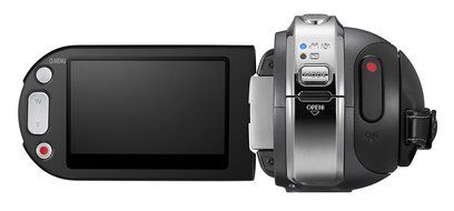 Samsung HMX-H104 HD SSD Flash Memory Camcorder with 16 GB Memory and 10x Optical Zoom N5