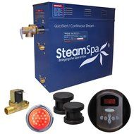 Steam Spa IN900OB-A Indulgence 9 KW Quick Start Acu-Steam Bath Generator Package with Built-In Auto Drain, Oil... N13