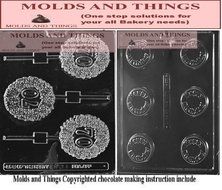 70TH LOLLY Chocolate Candy Mold and Happy birthday Cookie Numbers and letters chocolate candy mold with &copy; molding...