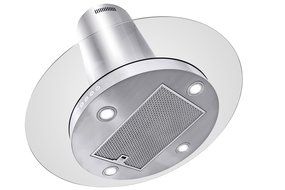 FIREBIRD 30" Island Mount Stainless Steel Tempered Glass Touch Control Powerful Kitchen Vent Cooking Fan Range... N5