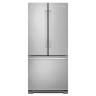 KitchenAid&reg; 20 cu. Ft. 30-Inch Width Standard Depth French Door Refrigerator with Interior Dispense