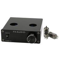 Lysignal 6J1 Tube Box Headphone Amplifier Preamp DC12V Black