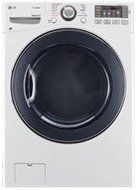 LG DLGX3571W SteamDryer 7.4 Cu. Ft. White Stackable With Steam Cycle Gas Dryer