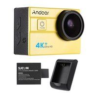 Andoer Ultra HD Action Sports Camera 2.0" LCD 16MP 4K 25FPS 1080P 60FPS 4X Zoom WiFi 25mm 173 Degree + Camera... N5