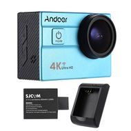 Andoer Ultra HD Action Sports Camera 2.0" LCD 16MP 4K 25FPS 1080P 60FPS 4X Zoom WiFi 25mm 173 Degree + Camera... N6