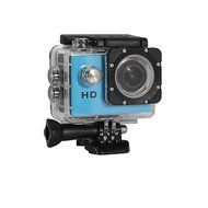 Generic Action Diving 98ft(30m) Waterproof Helmet Camera Sports DVR (Blue) N2