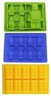 Decor Hut Lego Shape Molds, Set Includes 3 Silcones Molds, Lego People and Bricks, great for jello, ice, chocolate...