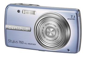 Olympus Stylus 760 7.1MP Digital Camera with Dual Image Stabilized 3x Optical Zoom (Pink) N12