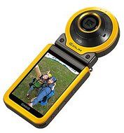 CASIO EXILIM EX-FR100 (Yellow) Digital Camera with 10.2 MP with 3.0-Inch LCD International Version (No Warranty... N3
