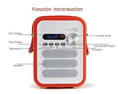 LONPOO A92 Portbable Wireless Bluetooth Hi-fi Stereo Speaker Boombox Subwoofer Music Player For WMA/ FM/Pc/ Mobile... N3