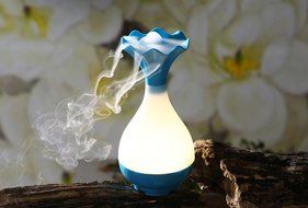 Aromatherapy Air Humidifier-Essential Oil diffuser - Ultrasonic Humidifier, Portable USB, Eliminate Dust, Quiet... N4