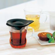Hario 1-Cup Tea Maker, Natural Black N2