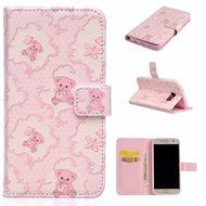 UNEXTATI Galaxy S7 Edge Case, Premium Wallet Case with Black Cover, Card Slot, Kickstand Function, Magnetic Closure... N6