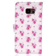 UNEXTATI Galaxy S7 Edge Case, Premium Wallet Case with Black Cover, Card Slot, Kickstand Function, Magnetic Closure... N9