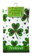 2 pc Tea Towel Set- Shamrocks and Hearts