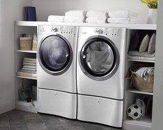 Electrolux Laundry Pair System Bundle High Efficiency Front Load Laundry Pair with ELECTRIC Dryer, and Steam *...