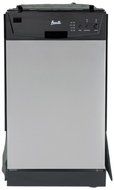 Avanti Model DWE1802SS Built-In Dishwasher, Stainless Steel