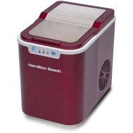Hamilton Beach Portable Ice Maker | Self-Cleaning Function - Red N5