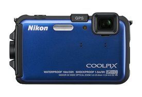 Nikon COOLPIX AW100 16 MP CMOS Waterproof Digital Camera with GPS and Full HD 1080p Video (Camouflage) (OLD MODEL) N13