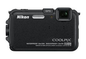 Nikon COOLPIX AW100 16 MP CMOS Waterproof Digital Camera with GPS and Full HD 1080p Video (Camouflage) (OLD MODEL) N14