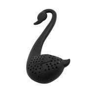 2pcs Black Swan Shape Herb Leaf Spice Strainer Tea Infuser Tea Bag Filters