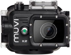 Veho VCC-006-K2 MUVI K-Series K2 1080p Wi-Fi Handsfree Camcorder + Sony SR32UYA/TQMN Memory Card + Deluxe Accessory... N2