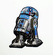 Star Wars - R2-d2 - Droid - Embroidered Iron on or Sew on Patch By Botan