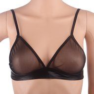 Obula(TM) women triangle bra mesh lined unpadded bra Bralette Bustier Corset Crop Top lingerie bra Intimates Underwear... N6