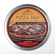 Pizzacraft PC0400 8&quot; Round Aluminum Pizza Pan, Personal Size
