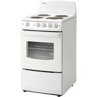 Danby DER201W 20-Inch Electric Range with Coil Element Cooktop, 2.4 Cubic Feet, White