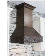 Z Line 373NN-30 1200 CFM Wooden Wall Mount Range Hood, 30", Normandy N3