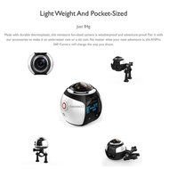 New Released 360 Panoramic Video Camera 4K Resolution @30fps,Creat your 3D Video and images never been so Simple...
