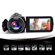 Boddenly Remote 24 Million Pixel HD 18X Digital Zoom Digital Video Camera 2.7 inch LCD 270 Degree Rotation FHD1920X1080... N6