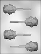 CK Products 2-1/4-Inch Frankenstein Sucker Chocolate Mold