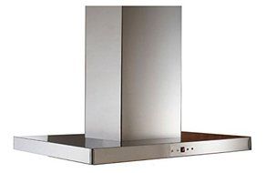 Faber STILIS36SS 36" 600 CFM Stilo Isola European Style Island Canopy Range Hood, Stainless Steel N2