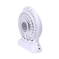 Wkae&reg; Portable Mini Electric USB Rechargeable Fan 3 Speeds 18650 Desktop Summer Cooler Fan USB Power Bank Fan... N2