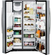 GE PSS28KSHSS Profile 28.4 Cu. Ft. Stainless Steel Side-By-Side Refrigerator N4
