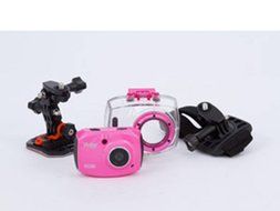 Vivitar DVR787-PNK-KIT-WM Action Digital Video Recorder, Pink Video Camera with 2-Inch LCD N2