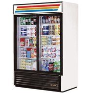 True Black Glass Door Refrigerator Merchandiser, 47 Cubic Ft