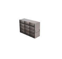 Alkali Scientific UFMX-342 Stainless Steel Upright Freezer Rack for Matrix Rack, 10-19/32" Length x 5-3/16" Width...