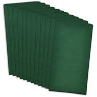 DII 100% Cotton, Machine Washable Everyday Basic Buffet Napkin, 16 x 16", Cream, Set of 12