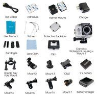 MAOZUA 1080P WiFi Action Camera 12MP 170 Degree Helmet Sports Camera Waterproof With 2 Batteries and 1 Battery... N5